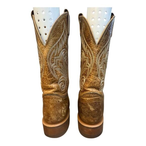 Justin Boots Bent Rail LLano Square Toe Cowboy Boot Women size 7 - Picture 6 of 10